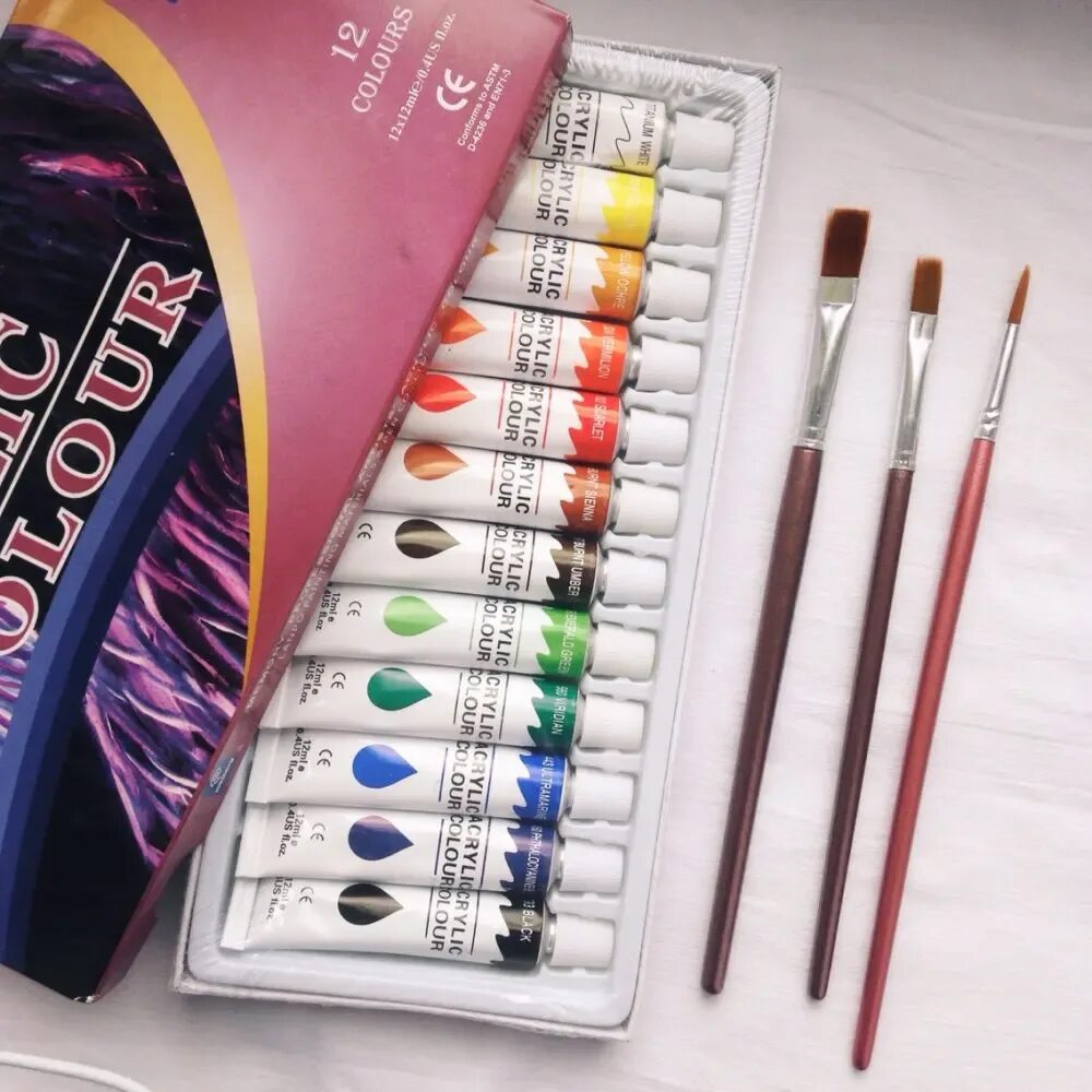 акриловые краски для рисования. набор акриловых красок "акрил-арт" 12 цв х туба 20 мл 110209. акриловые краски для рисования какие лучше. акриловые краски для рисования какие лучше. акрил гамма в тюбиках.