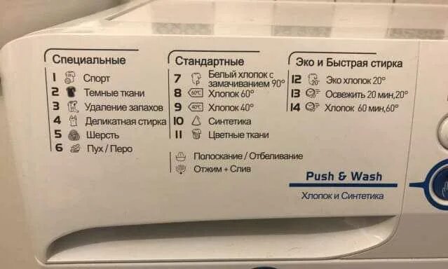 Сколько стирает программа