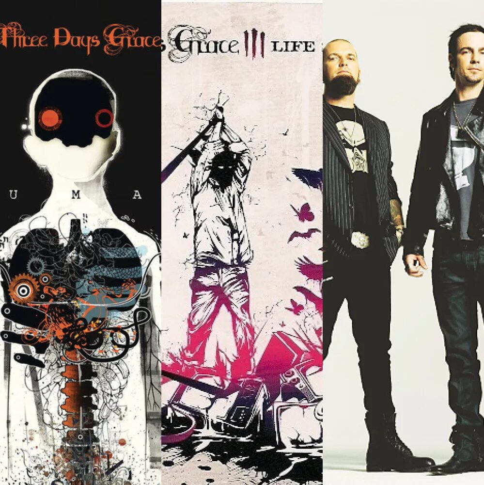 Альбомы three. Three Days Grace мудборд.