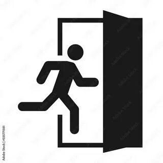 Running to the exit