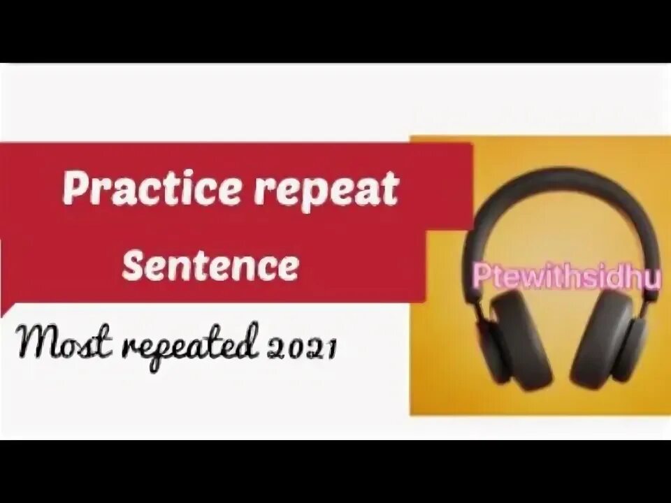 Repeat the sentences
