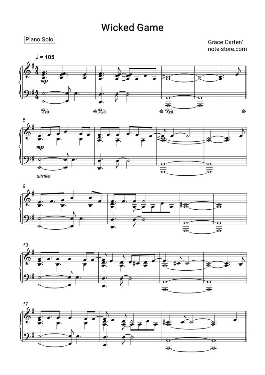 Wicked game аккорды. Chris isaak wicked game ноты. игра с партитурами. solas ноты для фортепиано.