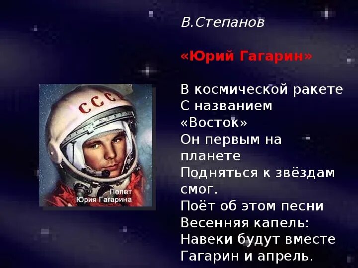 12 апреля классный час 1 класс