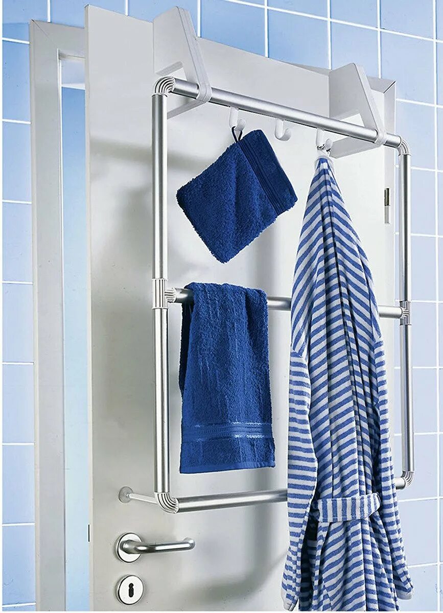 Как повесить полотенца в ванной