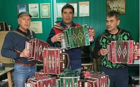 Играй гармонь татарская