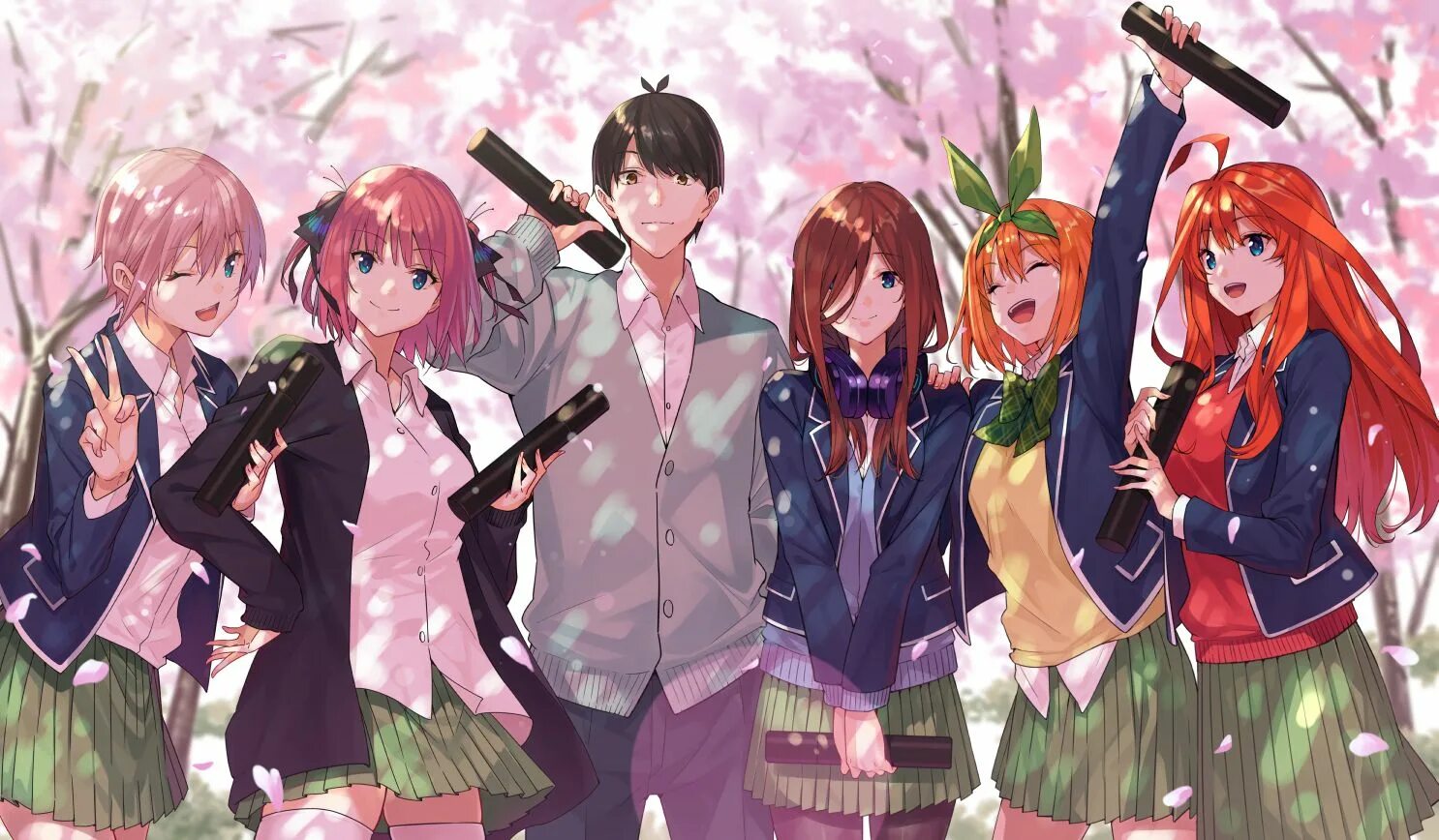 Ичика нино накано. Пять невест / gotoubun no hanayome. Пять невест ичика. Мику накано горничная. Пять невест ицуки.