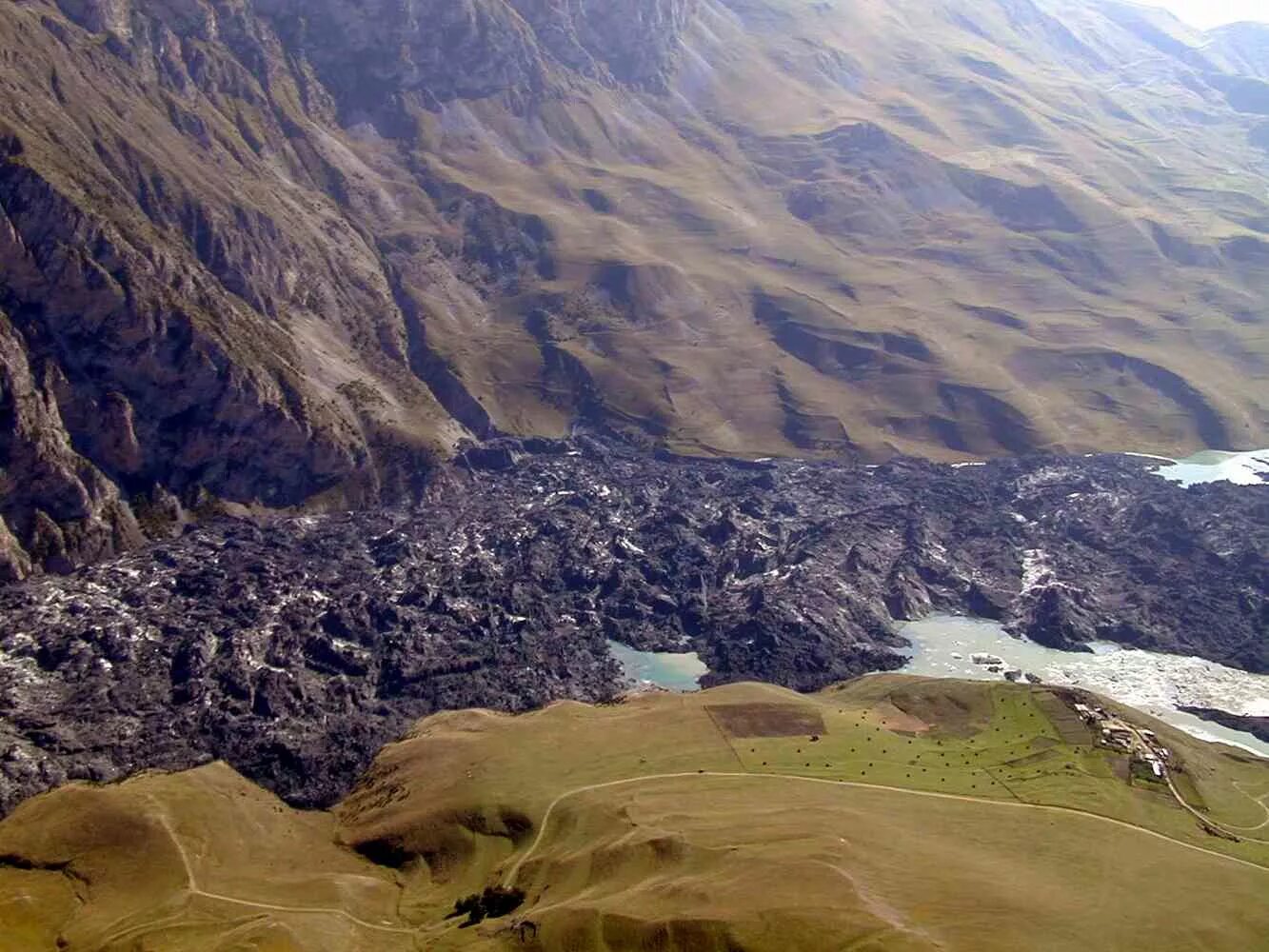 Таяние ледников в гренландии до и после. Ледник киллчат. После ледника. Ледниковая морена геология. После ледника.