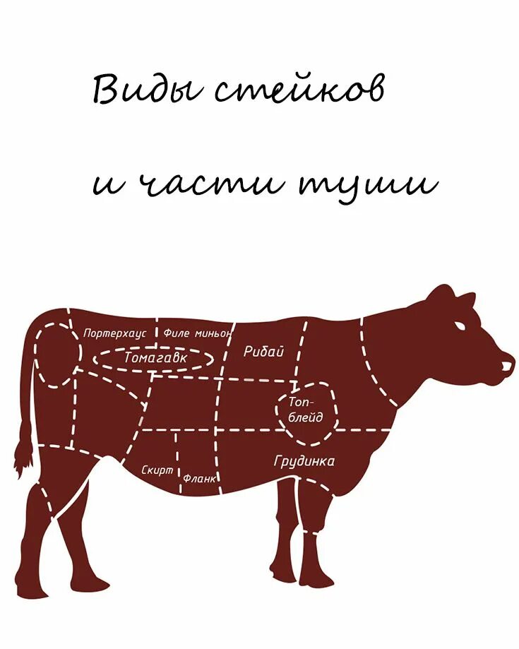 Рибай какая часть. Стейк Рибай схема коровы. Стейк Рибай часть туши. Части тела коровы Рибай. Части туши говядины Рибай.