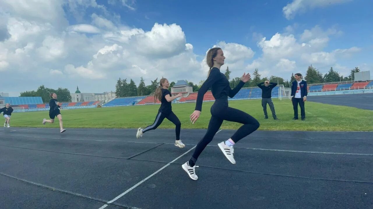 60 м девочки