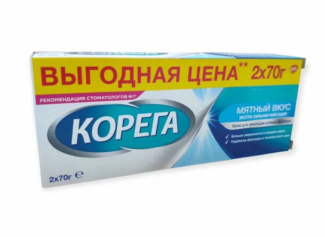 Корега мятный вкус. Крем Корега для зубных протезов 70 г. Корега Экстра сильный крем 70=2. 70гр крем Корега для протезов. Корега Экстра сильный мятный.