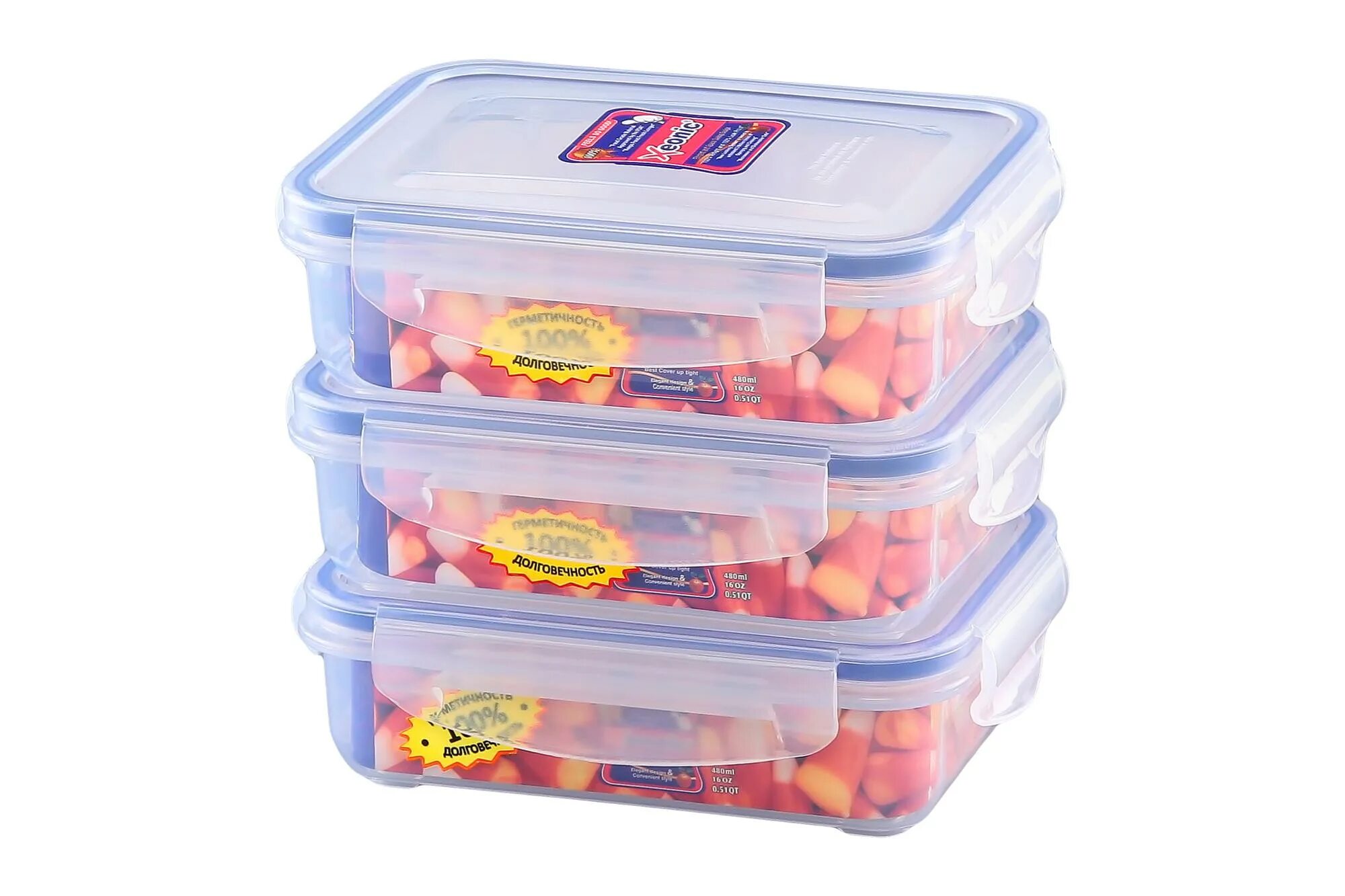 Пищевые контейнеры для еды. Пластиковый контейнер для еды. Контейнер для еды. Набор контейнеров герметичных на защелках 3шт (0,8л 1,6л 2,75л). Контейнеры good&good ланч-бокс.