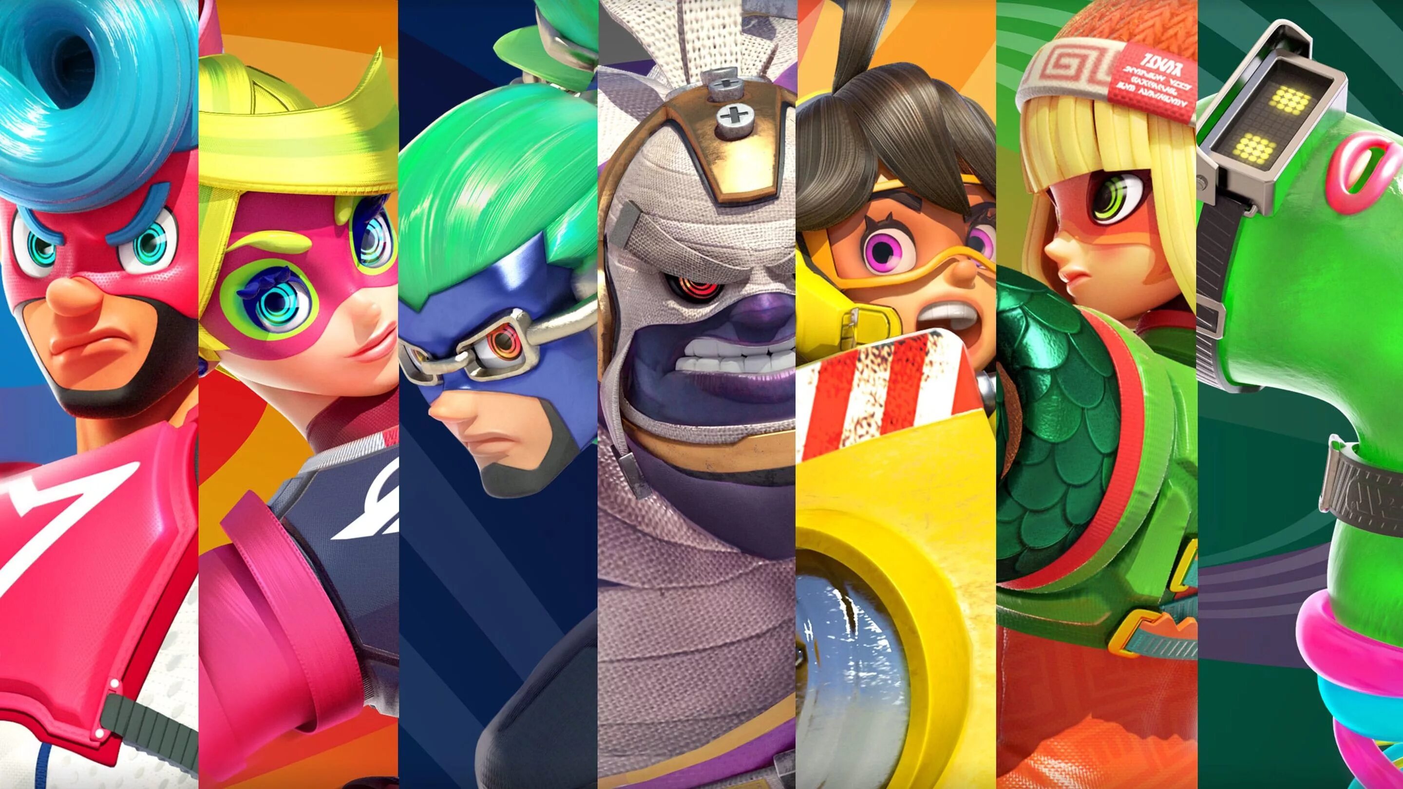 Arm switch. Армс нинтендо. arms nintendo switch. arms игра нинтендо. arms игра персонажи.