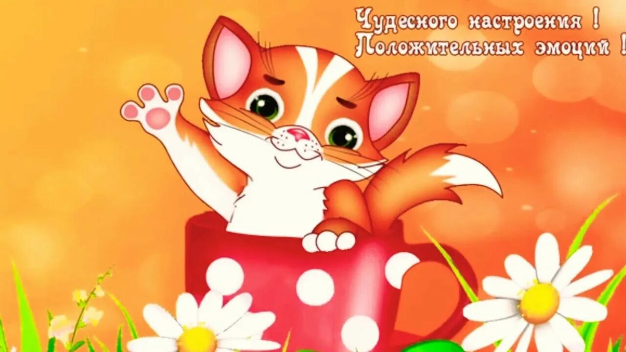 Доброго дня и позитивных эмоций. Открытка &quot;хорошего настроения&quot;. отличного настроения картинки. открытки для настроения. открытки хорошего дня и отличного настроения.