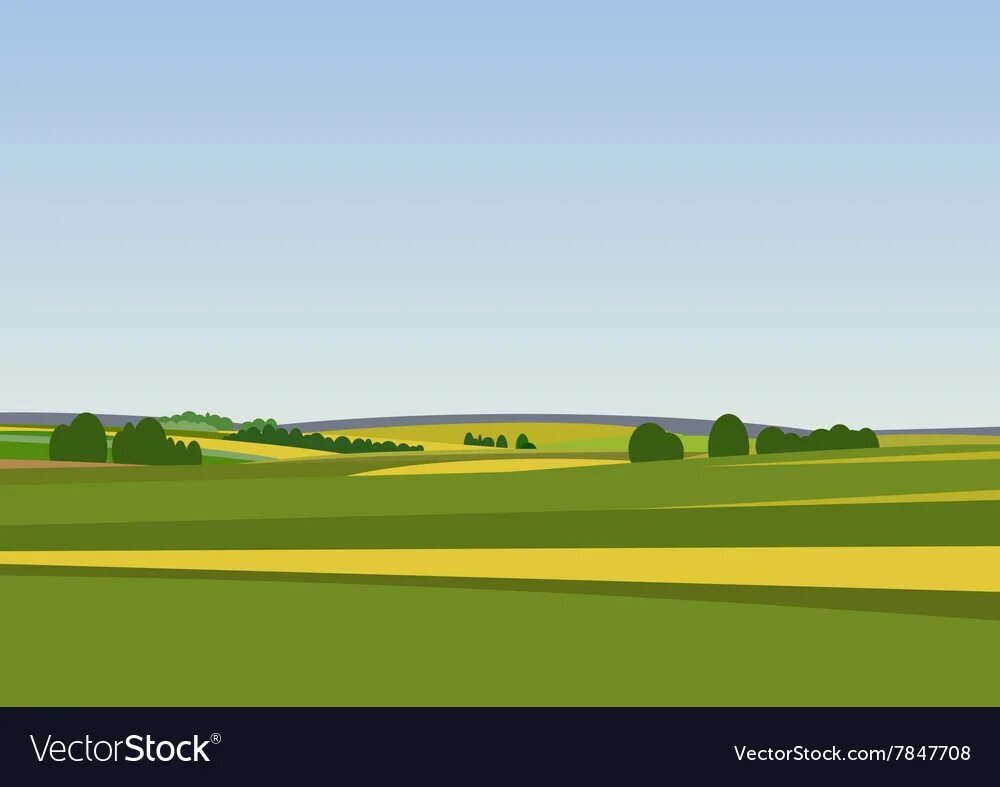 Flat fields. Поле вектор. поле флэт. зеленые пейзажи вектор. flat vector yellow поле.