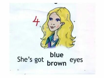 She s got big blue eyes