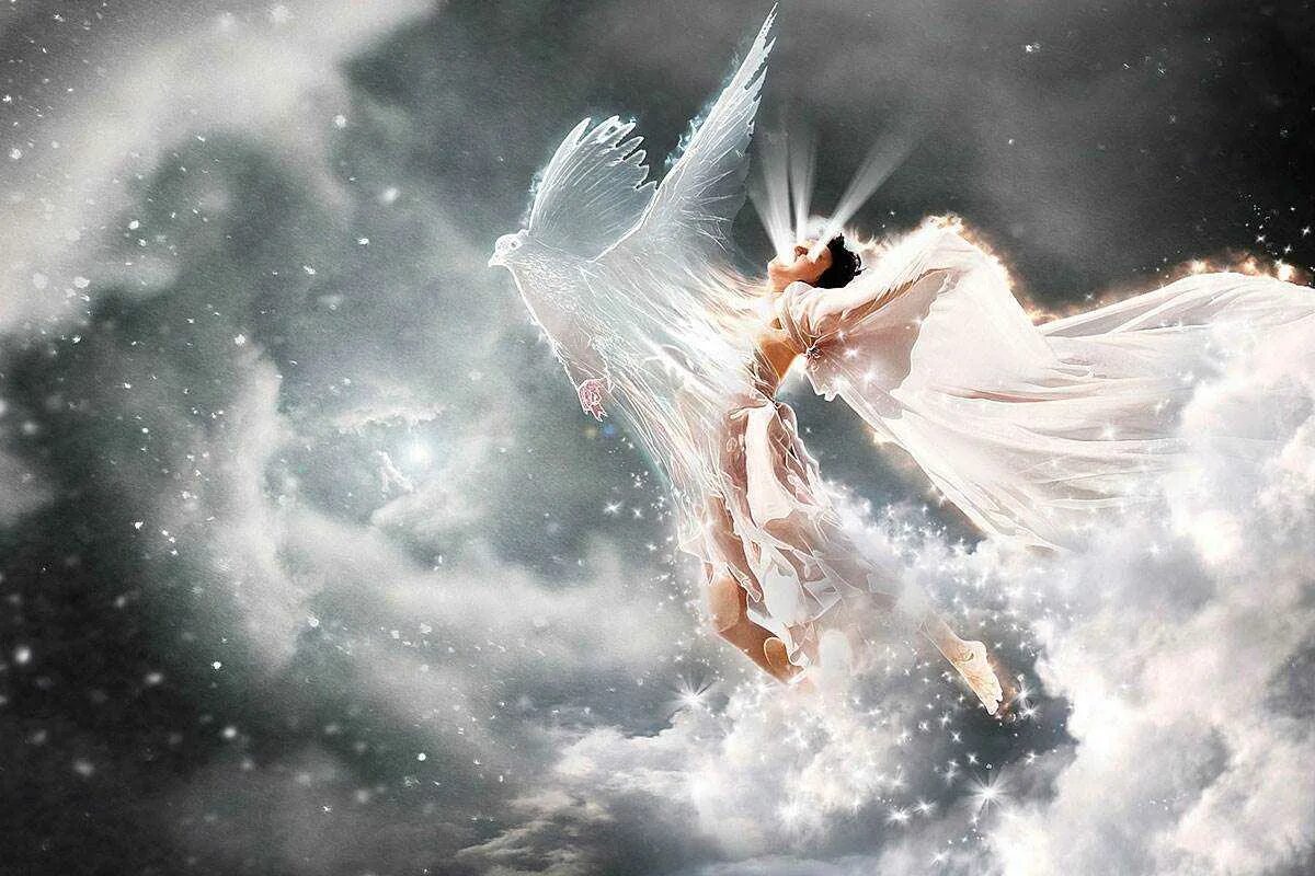 Какая она твоя душа. Ангелы летают. Небесные ангелы. Ангел с крыльями. Ангел в небе.