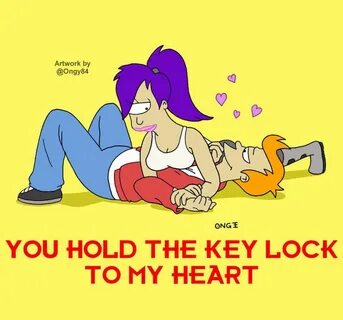 Fry & Leela, Futurama Мультфильм С Парой, Дженнет Маккарди, Американски...