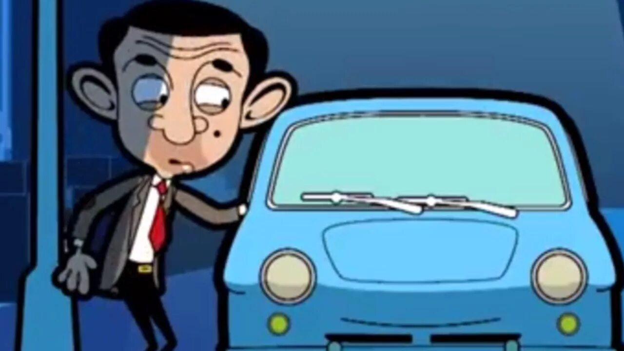 Включи мистер машина. Mr Bean машина. Мистер Бин голубая машина. Трехколесная машина Мистер Бин.
