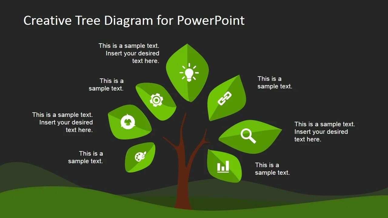 Create tree. Дерево инфографика. Диаграмма дерево POWERPOINT. Креативные диаграммы. Дерево для инфографики.