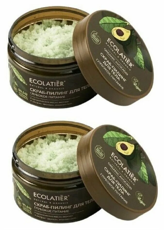 зеленый скраб
