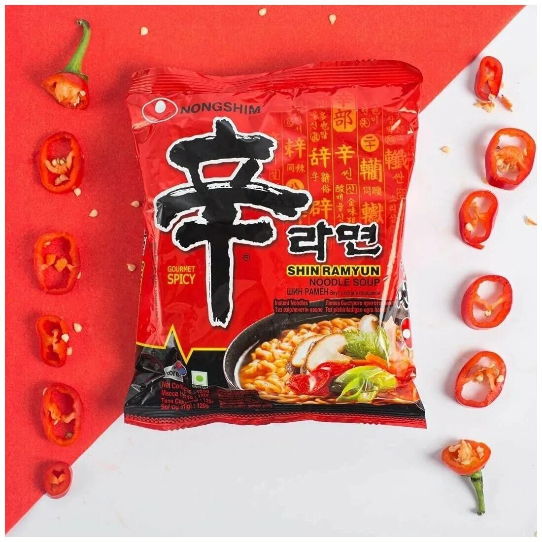 Лапша nongshim шин рамен