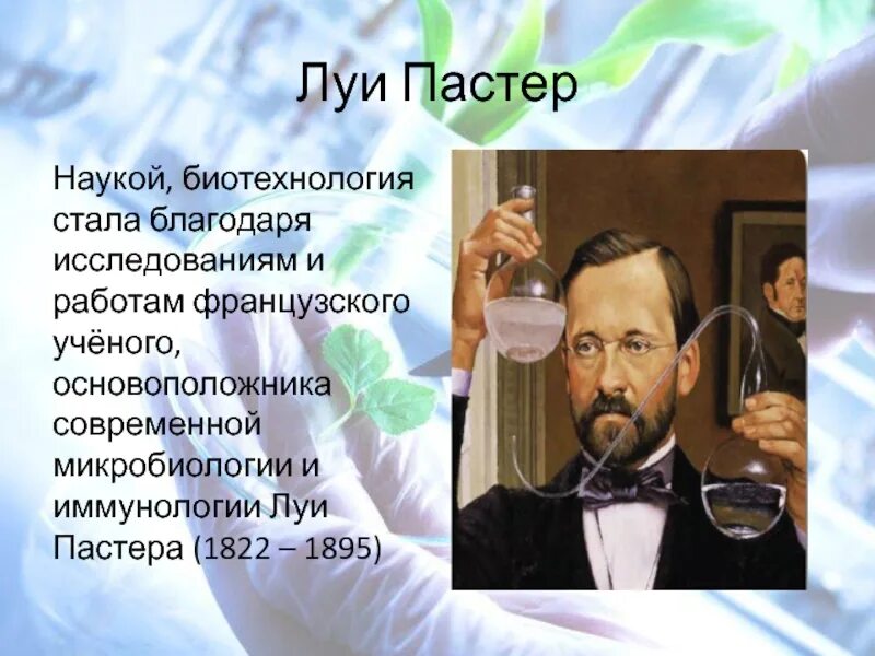 Луи пастер вклад в биологию кратко. Луи пастер биотехнология. луи пастер портрет.