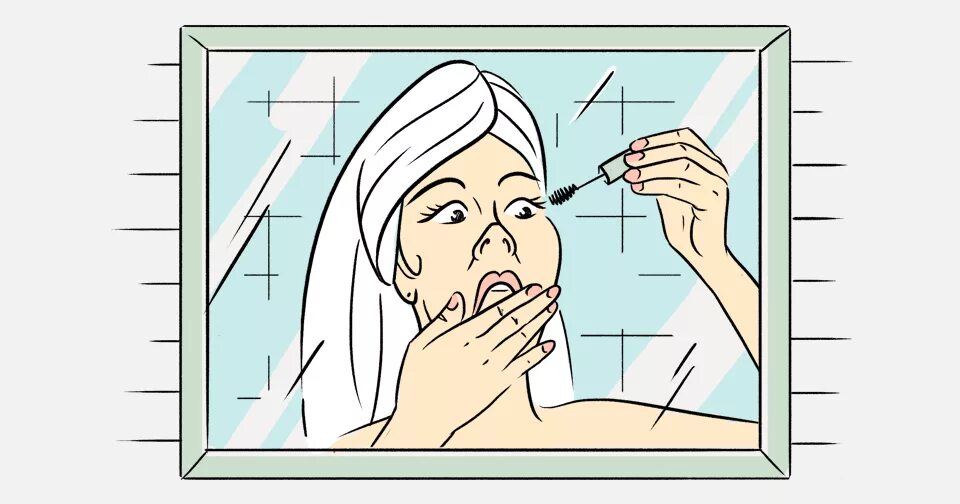 Девушка красит ресницы. Девушка красит ресницы с открытым ртом. Мем девочка с открытым ртом. Зачем девушки красятся. Женщина красит глаза.