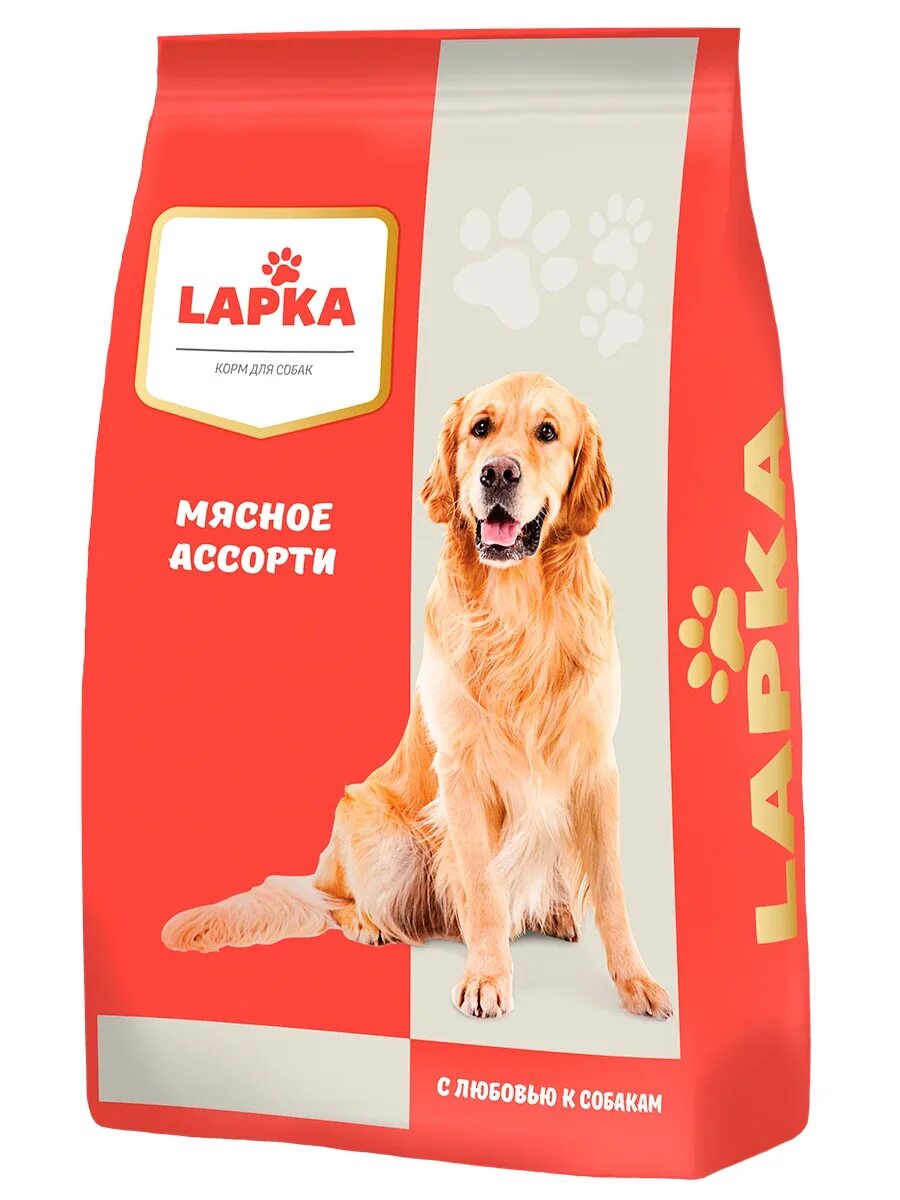 Стоит корм для собак. Lapka корм для собак. корм для собак 2 кг. сухой корм лапка для собак. корм для собак лапка мясное ассорти.
