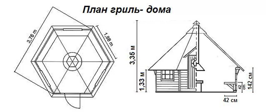Купить гриль-домик 6 м.кв. - выгодная цена!