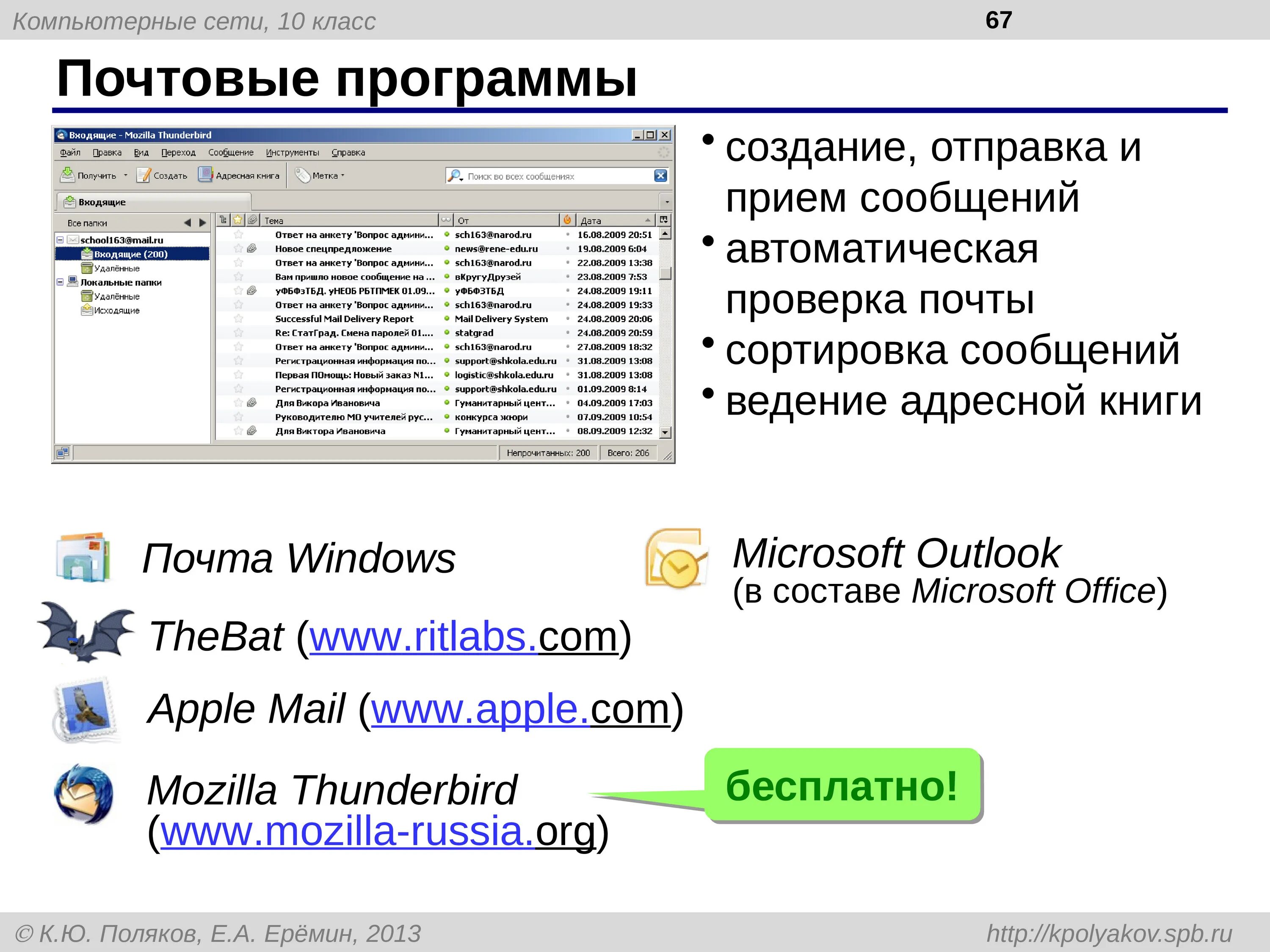 Почтовые программы. Программы электронной почты. Программа для почты. Программы для работы с электронной почтой. Программы почтовый ящик