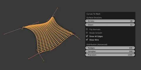 Blender mesh