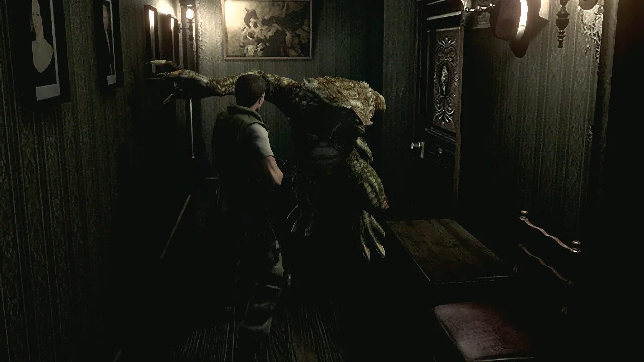 Resident Evil 1 Remastered.