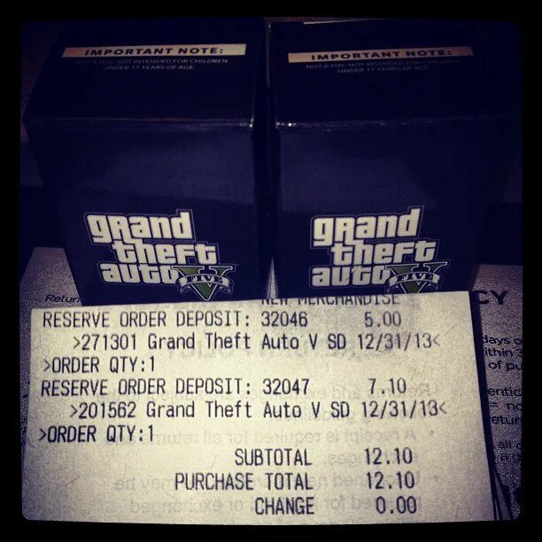 Order auto