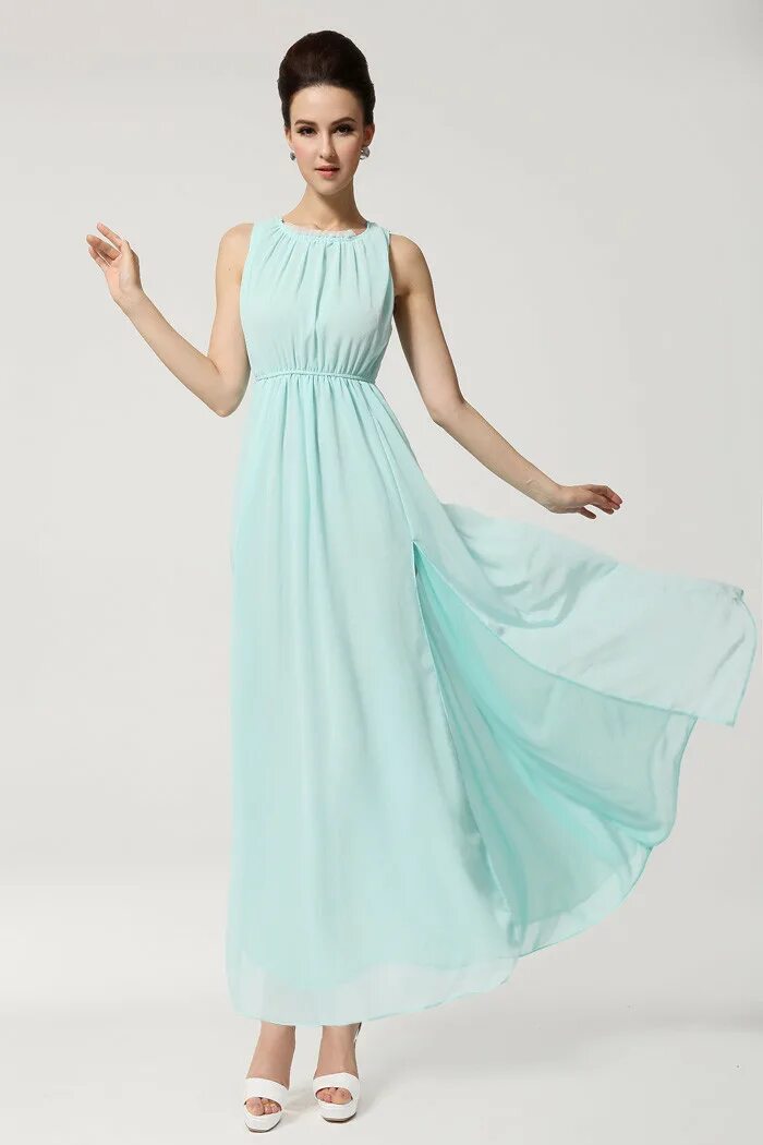 платье в пол. шифоновое платье. бирюзовое платье вечернее. длинное шифоновое платье. шифоновое платье.