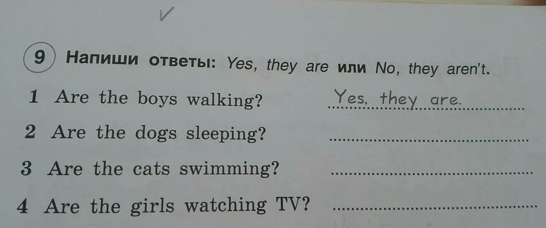 Напиши ответы, Yes.. Напиши. Напиши ответ. Напиши ответы на вопросы. She isn t writing