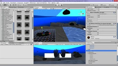 Управление в unity
