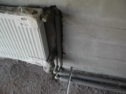 Подключение радиаторов с нижним подключением полипропиленом