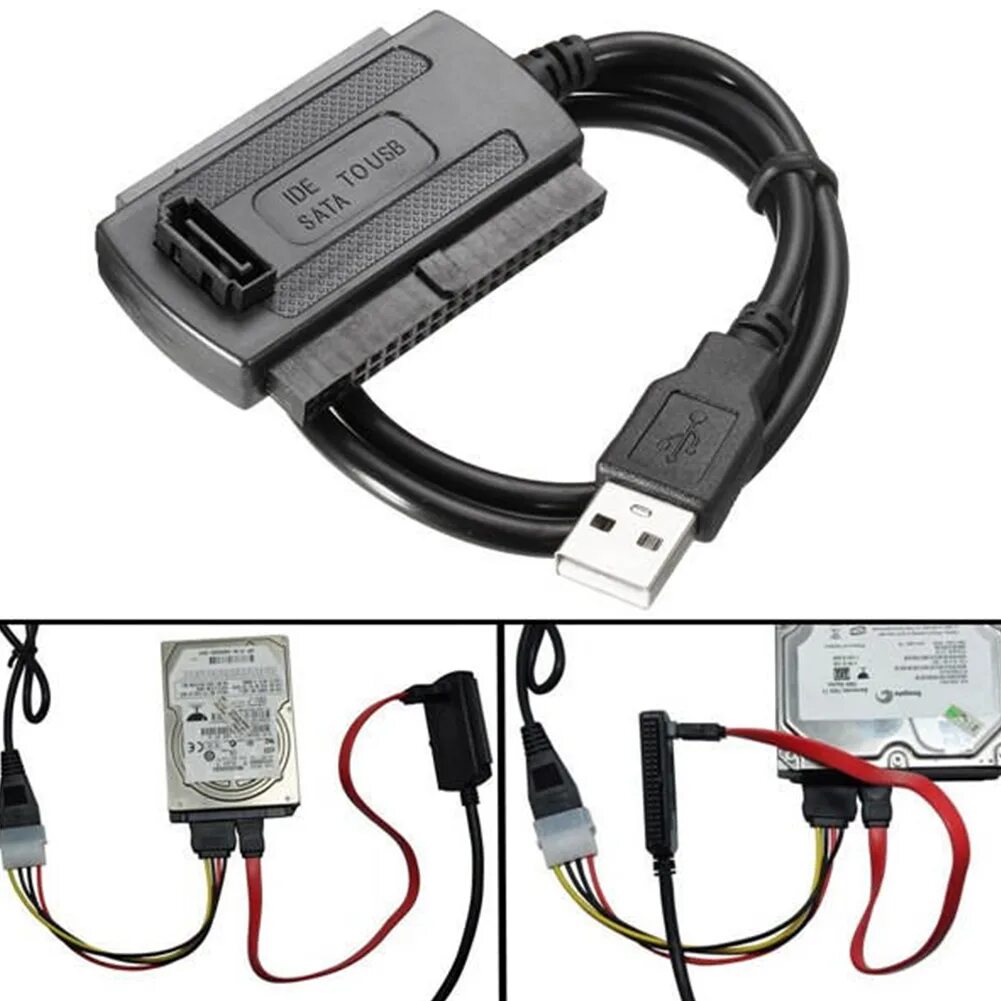 Купить адаптер для жесткого. USB 2.0 to SATA/ide Cable. Адаптер USB 2.0 - ide/SATA 2.5/ 3.5 С блоком питания. USB 2.0 to ide SATA Cable sga998. SATA 3.5 USB.