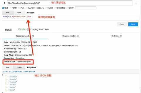 Json service