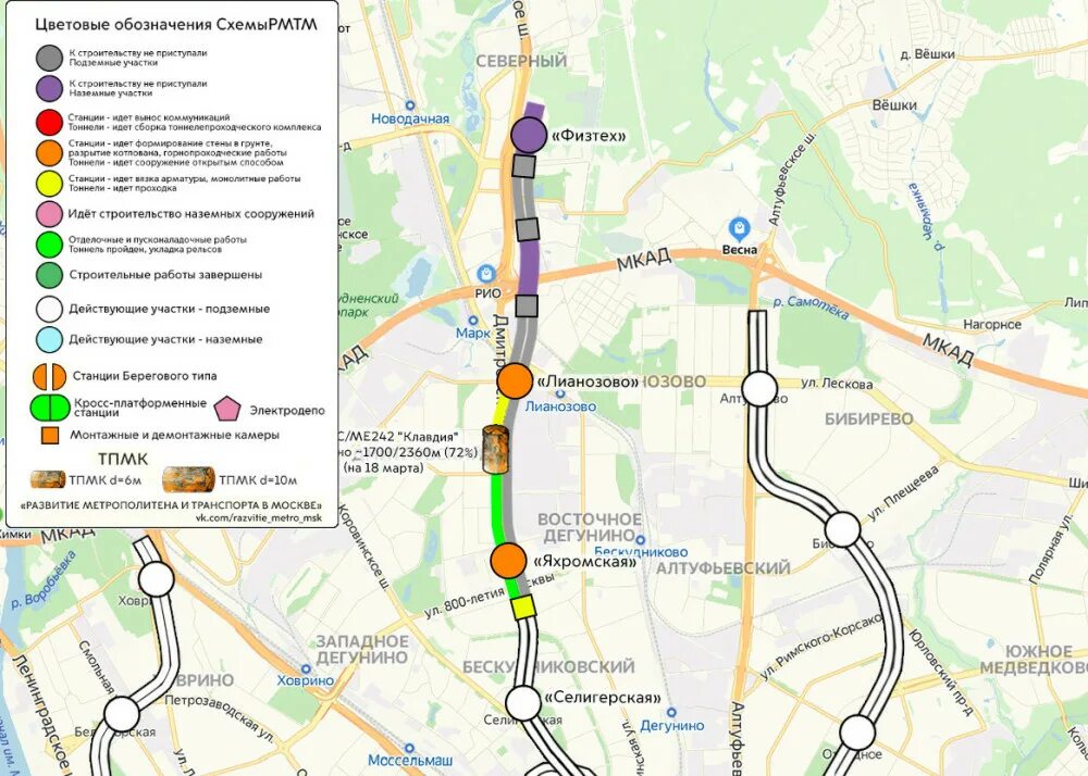 Метро ховрино какая ветка How-info.ru