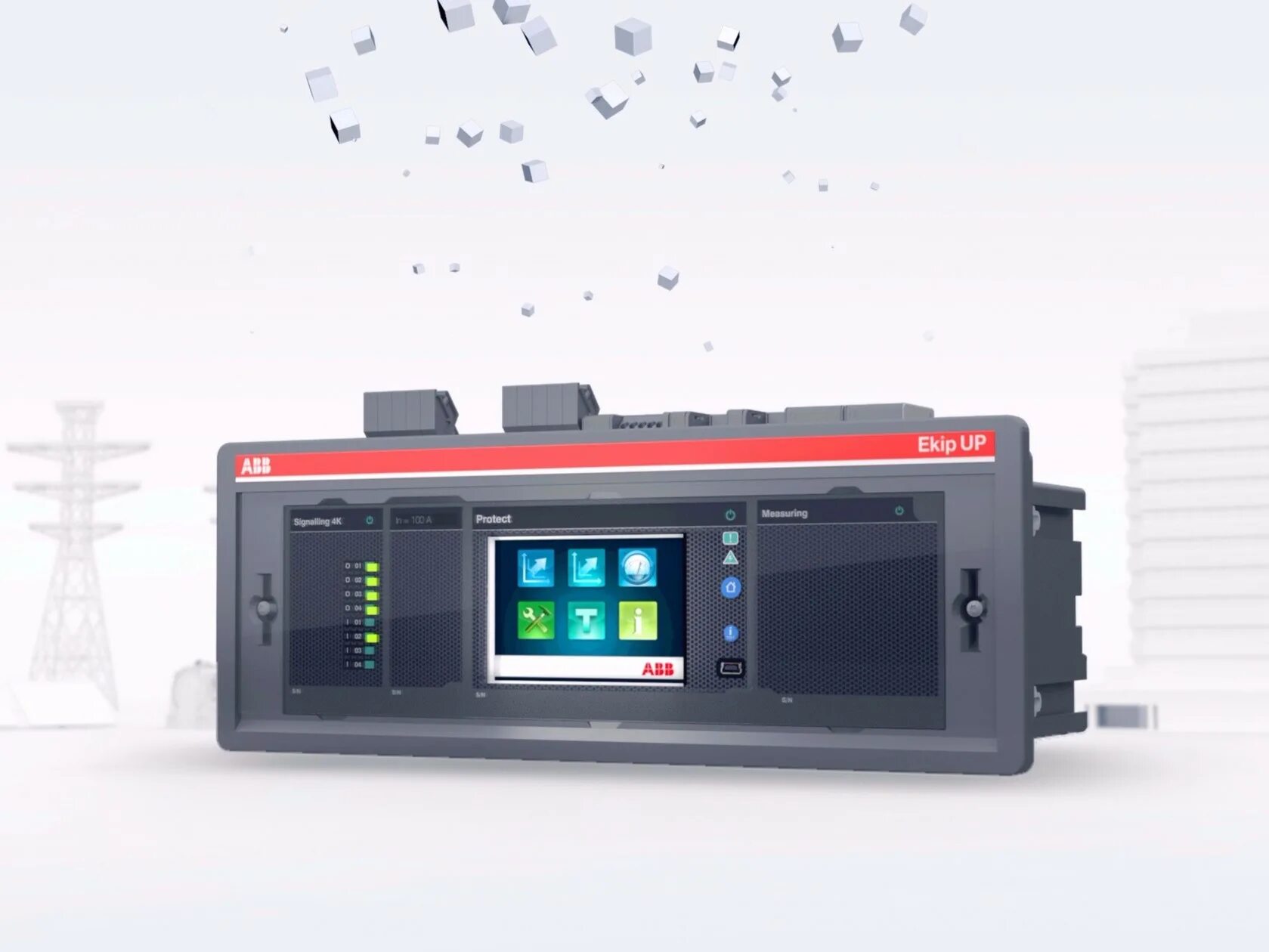 Цифровой модуль. Abb ekip. модуль измерения ekip measuring e1.2.e6.2. промышленность интерфейс. цифровой интерфейс up8.