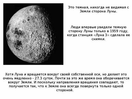 Почему мы видим луну