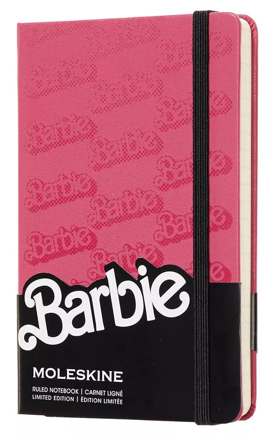 Note limit. Блокнот Moleskine Barbie 90x140, 96 листов 1028521. Записная книжка Молескин Limited Edition. Moleskine Barbie подарочный. Блокнот Барби.