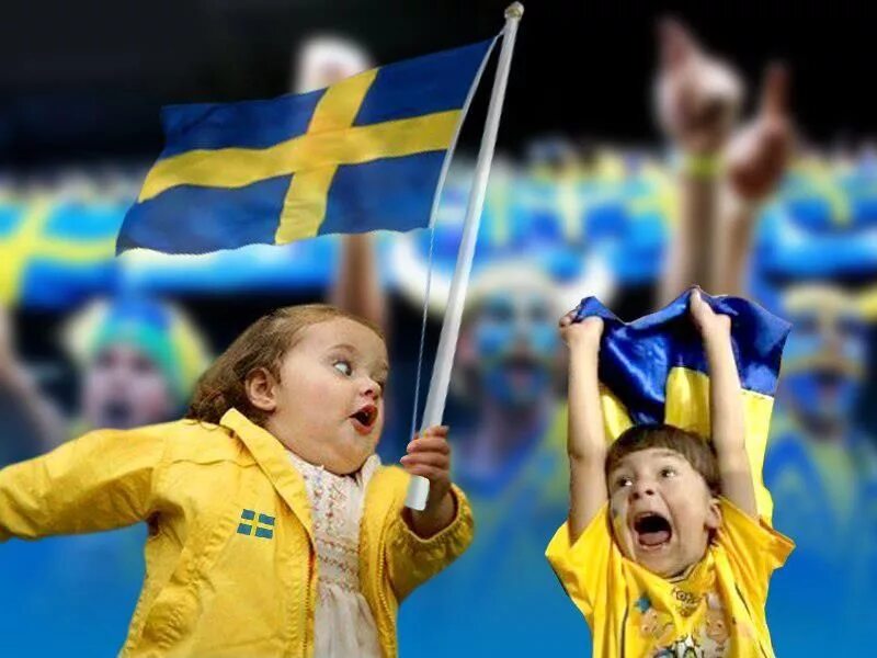 Веселые шведы. Дети Украины. Шведский прикол. Украинцы дети. Народы украины против