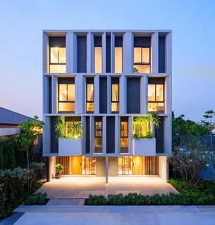Town house building