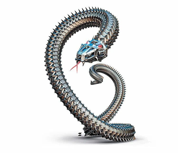 Змейка робот. Металлическая змея. Механическая змея. Робот "змея". Кибер змея.