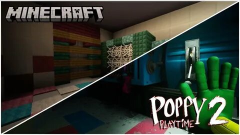 Карта poppy playtime 2 в майнкрафт