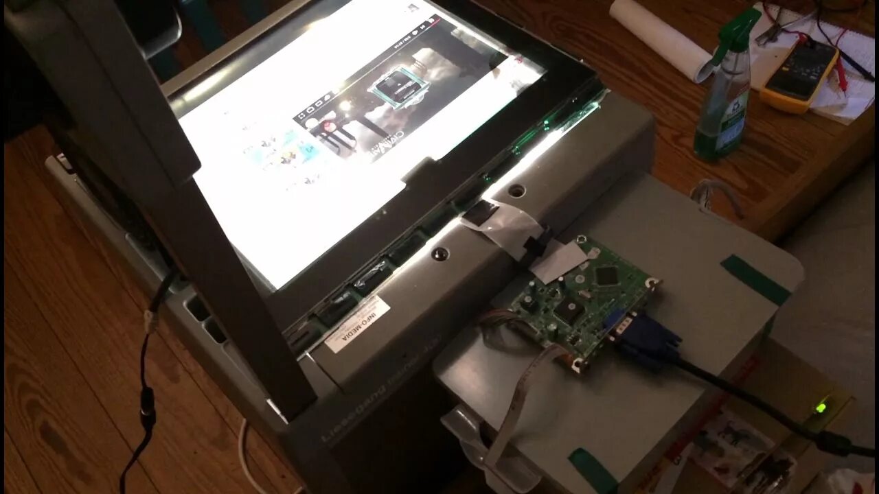 Как сделать домашний проектор. Проектор из lcd матрицы. самодельный проектор из матрицы. проектор из матрицы планшета. видеопроектор своими руками из монитора.