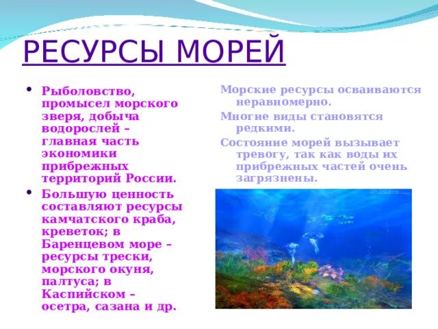 Природные ресурсы Биология Презентации 8 класс