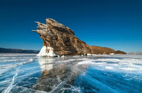 Природа Байкала зимой (75 фото) .